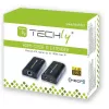 Receptor adicional Techly para amplificador / splitter HDMI Over IP IDATA EXTIP-373R
