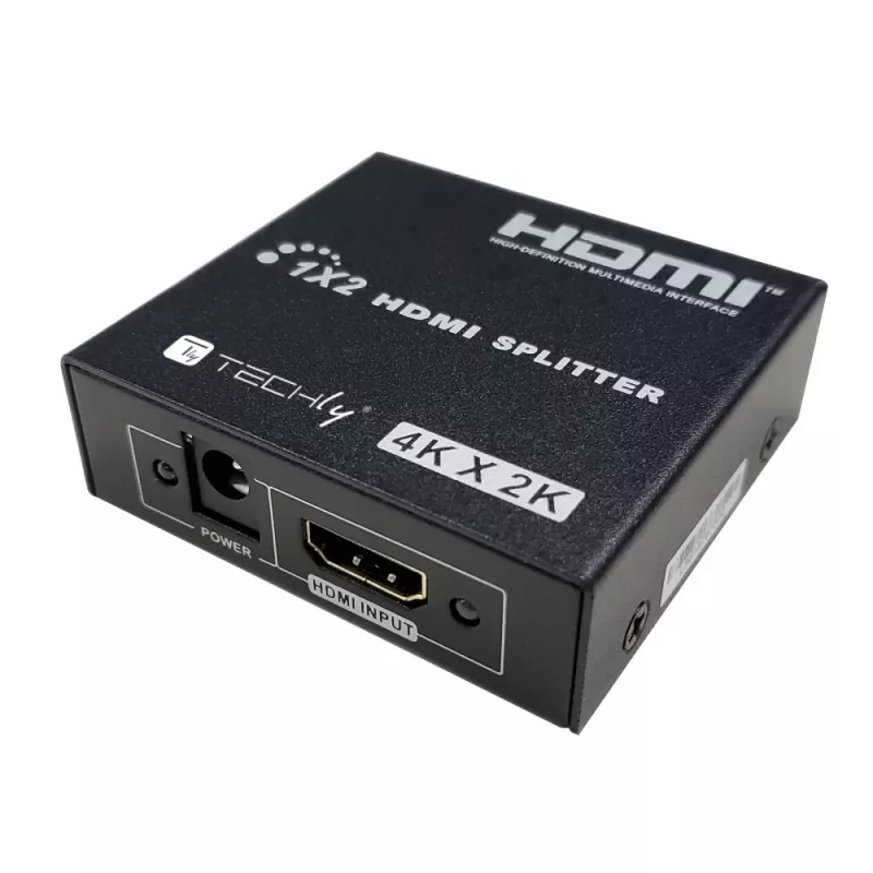 Splitter de vídeo Techly IDATA HDMI-4K230 2x HDMI 3840x2160 preto