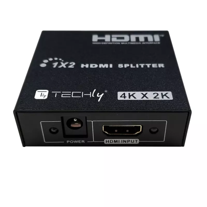 Splitter de vídeo Techly IDATA HDMI-4K230 2x HDMI 3840x2160 preto
