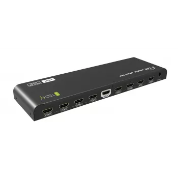 Splitter de vídeo Techly IDATA HDMI2-4K8HDR HDMI 8x HDMI