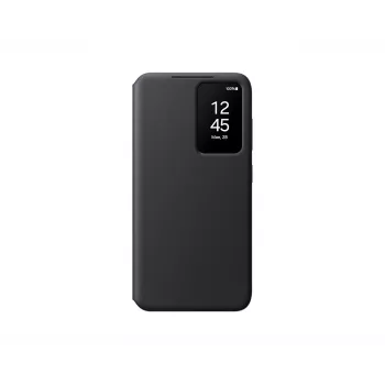 Capa com carteira Samsung Galaxy S24 preta 6,2 polegadas 1 compartimento para cartões
