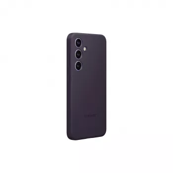 Capa Samsung Galaxy S24 Silicone Case violeta escuro