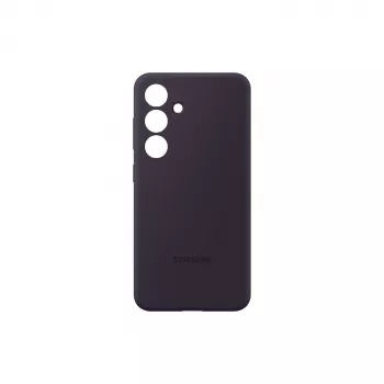 Capa Samsung Galaxy S24 Silicone Case violeta escuro
