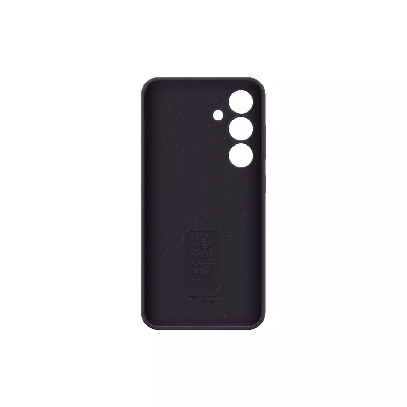 Capa Samsung Galaxy S24 Silicone Case violeta escuro