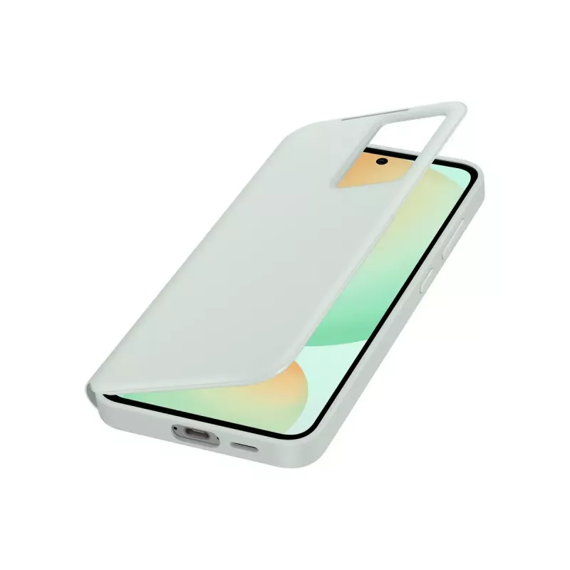Capa Samsung EF-ZS721CMEGWW Smart View Wallet Case para Galaxy S24 FE, mel