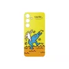 Capa Samsung Keith Haring Flipsuit Case para S24 FE amarela