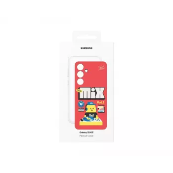 Capa Samsung Sticky Monster Lab Flipsuit Case para S24 FE vermelha