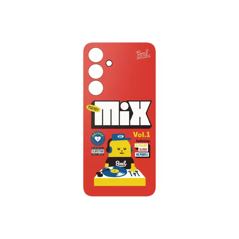 Capa Samsung Sticky Monster Lab Flipsuit Case para S24 FE vermelha