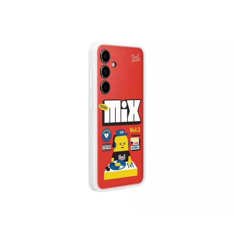 Capa Samsung Sticky Monster Lab Flipsuit Case para S24 FE vermelha