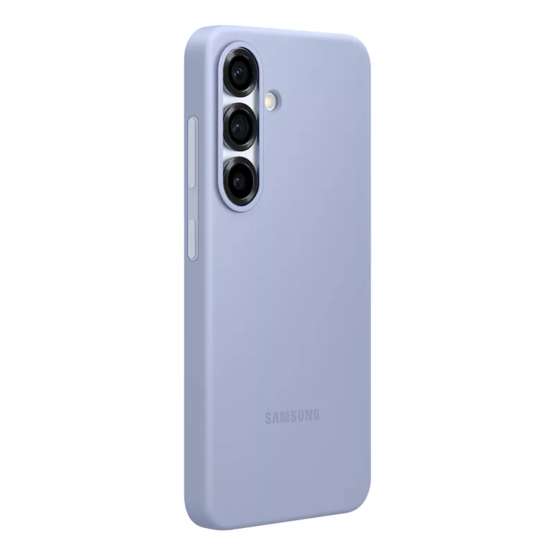 Capa de silicone Samsung EF-PS931CLEGWW para Galaxy S25, azul-claro
