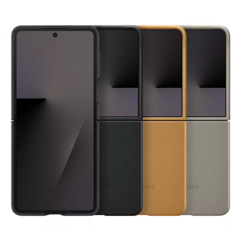 Capa de proteção para Samsung Galaxy Flip7 da Samsung, modelo EF-VF766PBEGWW, preto