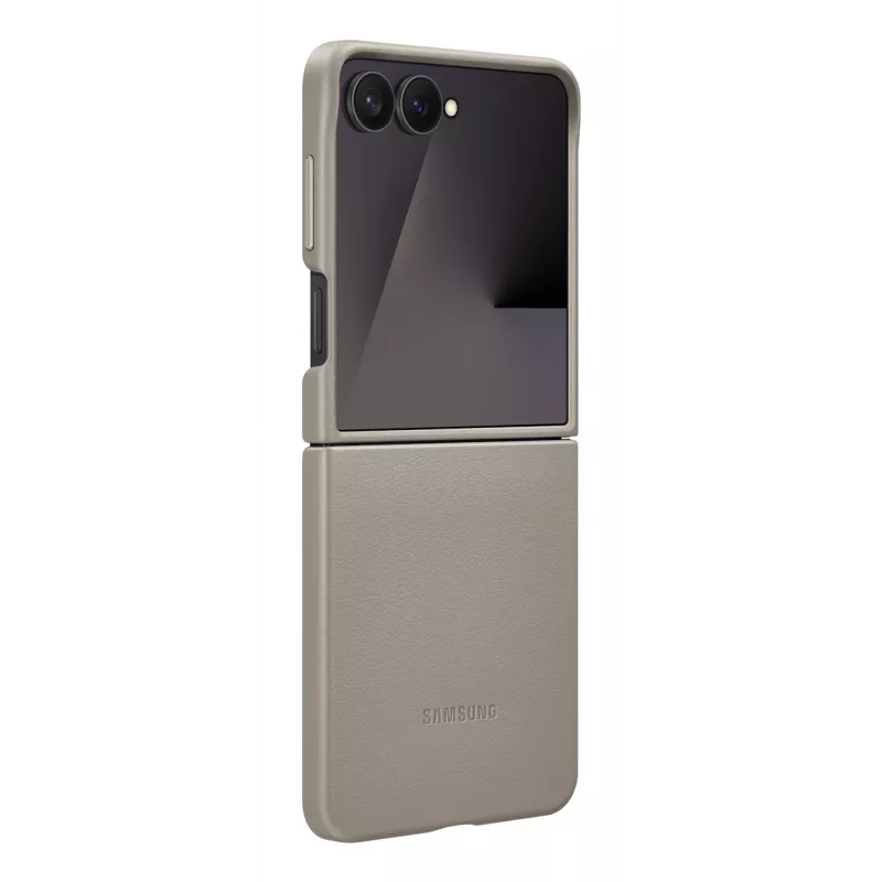 Capa de proteção para Samsung Galaxy Flip7 da Samsung, modelo EF-VF766PJEGWW, taupe