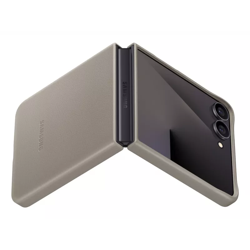 Capa de proteção para Samsung Galaxy Flip7 da Samsung, modelo EF-VF766PJEGWW, taupe