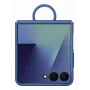 Samsung EF-PF766TNEGWW capa de silicone com anel para Galaxy Z Flip7, azul