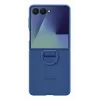 Samsung EF-PF766TNEGWW capa de silicone com anel para Galaxy Z Flip7, azul