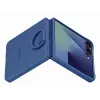 Samsung EF-PF766TNEGWW capa de silicone com anel para Galaxy Z Flip7, azul