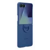 Samsung EF-PF766TNEGWW capa de silicone com anel para Galaxy Z Flip7, azul