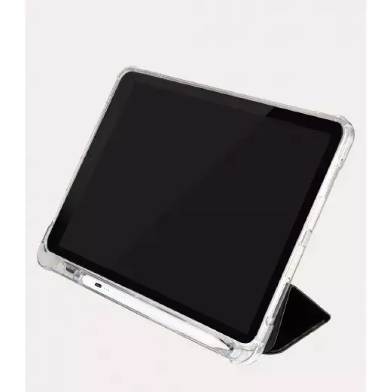 Tucano Satin IPD1022ST-BK capa folio para iPad 10,9 polegadas (27,7 cm, 10.ª geração 2022), com espaço para Apple Pencil, preta