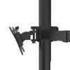 Suporte de monitor Hama 00118495 68,6 cm (27 polegadas) de secretária preto