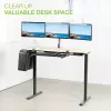 Suporte de secretária Techly 13-24 polegadas para 3 monitores com morsa ICA-LCD 482-T