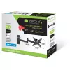 Suporte de parede Techly 13-30 polegadas para TV LED-LCD inclinável 3 articulações preto ICA-LCD 104BK
