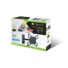Techly ICA-LCD 2901 suporte de parede para TV LCD 13–37 polegadas, inclinável e giratório, até 25 kg, VESA 75x75–200x200, preto