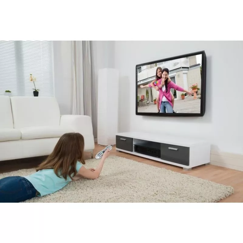 Techly ICA-LCD 2901 suporte de parede para TV LCD 13–37 polegadas, inclinável e giratório, até 25 kg, VESA 75x75–200x200, preto