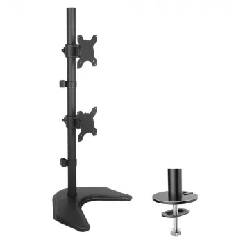 Suporte de monitor Techly ICA-LCD 2520V 68,6 cm (27 polegadas) de secretária preto