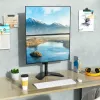 Suporte de monitor Techly ICA-LCD 2520V 68,6 cm (27 polegadas) de secretária preto