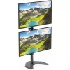 Suporte de monitor Techly ICA-LCD 2520V 68,6 cm (27 polegadas) de secretária preto