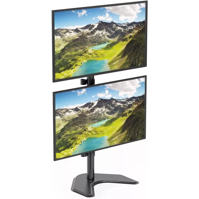 Suporte de monitor Techly ICA-LCD 2520V 68,6 cm (27 polegadas) de secretária preto