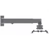 Suporte de projetor Manhattan, teto ou parede, inclinável e orientável, intervalo de altura: 43-65 cm, máx. 20 kg, preto, garantia vitalícia