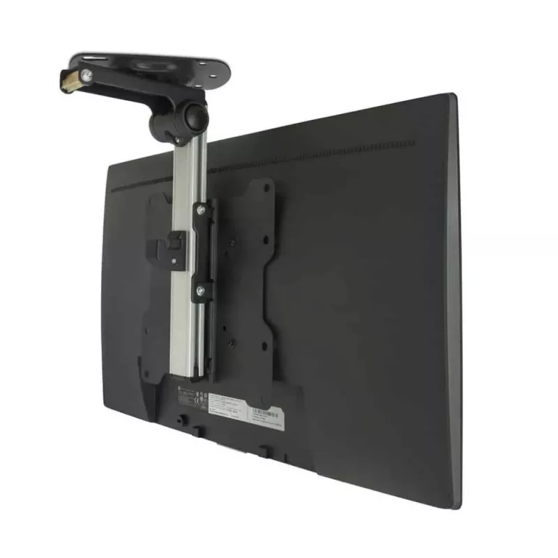Suporte de teto retrátil dobrável Techly para TV LED/LCD 17–37 polegadas preto