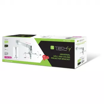 Suporte de projetor Techly ICA-PM 16 teto/parede prateado