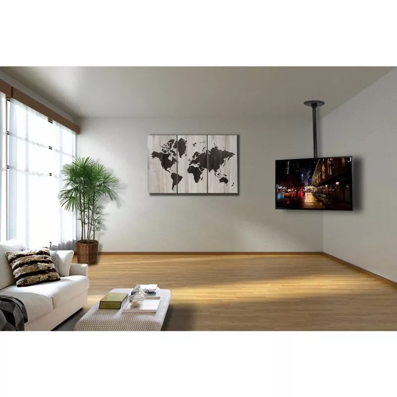 Suporte de TV Techly ICACPLB906 94 cm (37 polegadas) preto