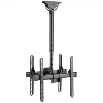 Suporte de teto telescópico universal Techly para 2 TV LED LCD 32-55 polegadas ICA-CPLB 944D