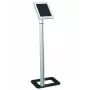 Techly ICA-TBL 1501 suporte de segurança de chão para tablets 9,7–10,1 polegadas (25,6 cm), alumínio, VESA 75x75, prateado