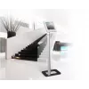 Techly ICA-TBL 1501 suporte de segurança de chão para tablets 9,7–10,1 polegadas (25,6 cm), alumínio, VESA 75x75, prateado