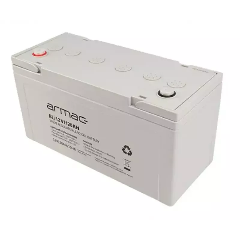 Bateria VRLA-Gel selada ARMAC BL/12V/120AH — 12 V 120 Ah, durável