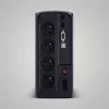 Fonte de alimentação ininterrupta CYBERPOWER Tracer III VP1000ELCD-FR, Line-Interactive 1 kVA (550 W), 4 saídas Type-E, LCD, USB, RS-232