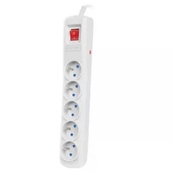 Extensão elétrica ARMAC ARC 5 – 5 tomadas, cabo 5 m, cinzento