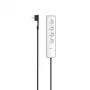 Hama P2223761 extensão elétrica 1,5 m 4 saídas AC interior preto, branco
