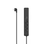 Hama 00223192 cabo de extensão 1,4 m 3 tomadas AC interior preto, cinzento