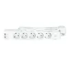 Extensão elétrica LogiLink LPS249U 1,5 m 5 tomadas AC interior branco