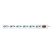 Extensão elétrica LogiLink LPS232 1,5 m 6 saídas AC interior branco