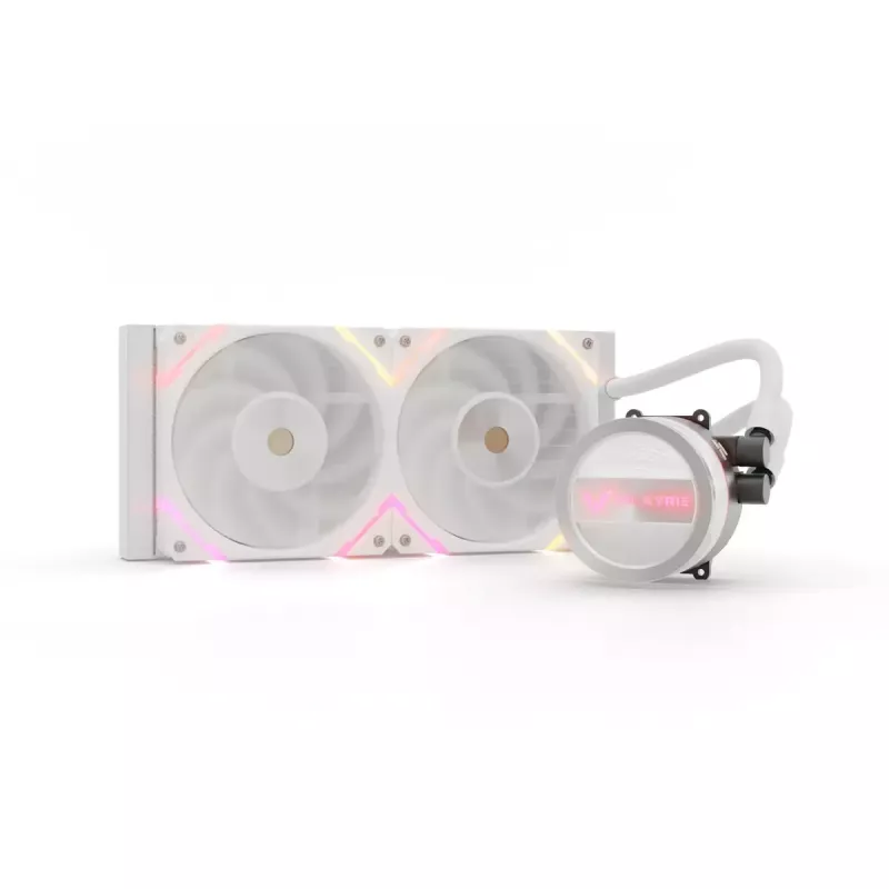 Valkyrie Dragonfang 240 ARGB refrigeração líquida AIO, branco