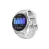 Smartwatch Hama Fit Watch 5010, LCD de 1,38 polegadas (3,51 cm), 46 mm, frequência cardíaca, SpO2, IP68, Bluetooth, prateado