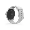 Smartwatch Hama Fit Watch 5010, LCD de 1,38 polegadas (3,51 cm), 46 mm, frequência cardíaca, SpO2, IP68, Bluetooth, prateado