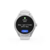 Smartwatch Hama Fit Watch 5010, LCD de 1,38 polegadas (3,51 cm), 46 mm, frequência cardíaca, SpO2, IP68, Bluetooth, prateado