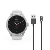 Smartwatch Hama Fit Watch 5010, LCD de 1,38 polegadas (3,51 cm), 46 mm, frequência cardíaca, SpO2, IP68, Bluetooth, prateado